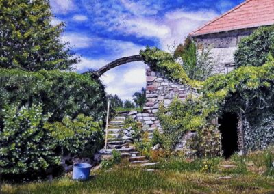 Arrivée au Saint-Mont (vendu)